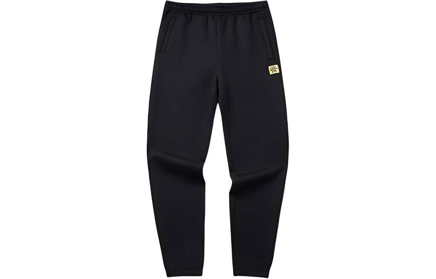 ANTA Anta Cuffed Pants Sweatpants Unisex Basic Black Couple's