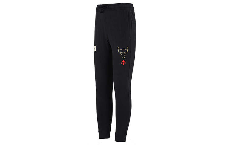 Under Armour Project Knitted Sweatpants Men's Black Moderate Slim Fit Pants