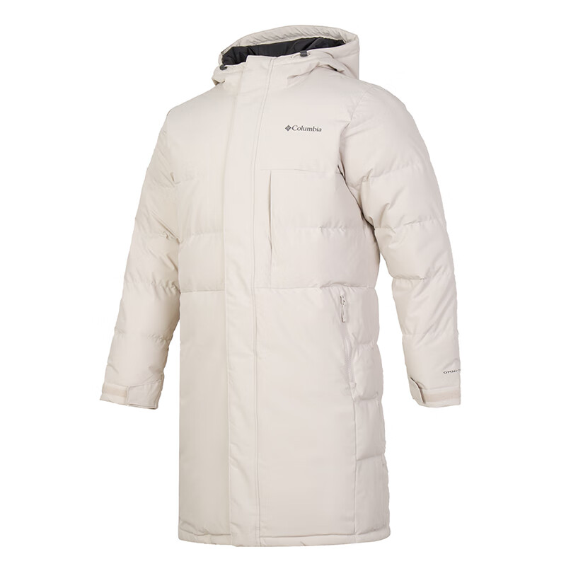 Columbia Omni Heat Toyama Pass™ II Down Parka Down Jacket Men's Ecru