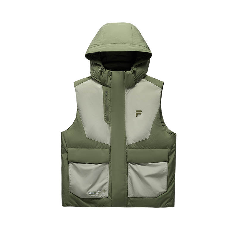 FILA FUSION Down Jacket Men's Military Green
