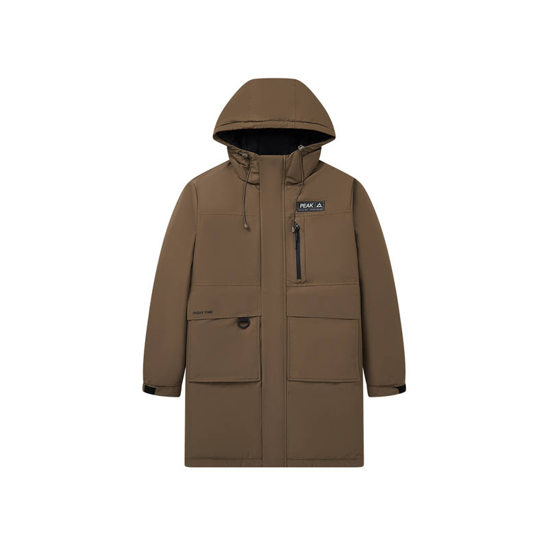 PEAK PEAK Down Jacket Unisex Carbon Gray Brown
