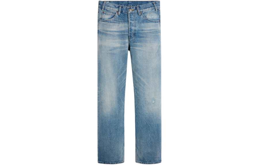 CELINE CELINE Kurt Jeans In Summer Dazed Wash Denim