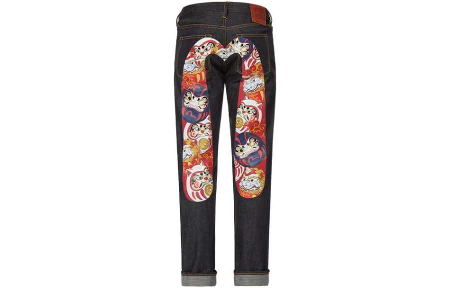 EVISU EVISU Jeans Men's Denim Blue Moderate