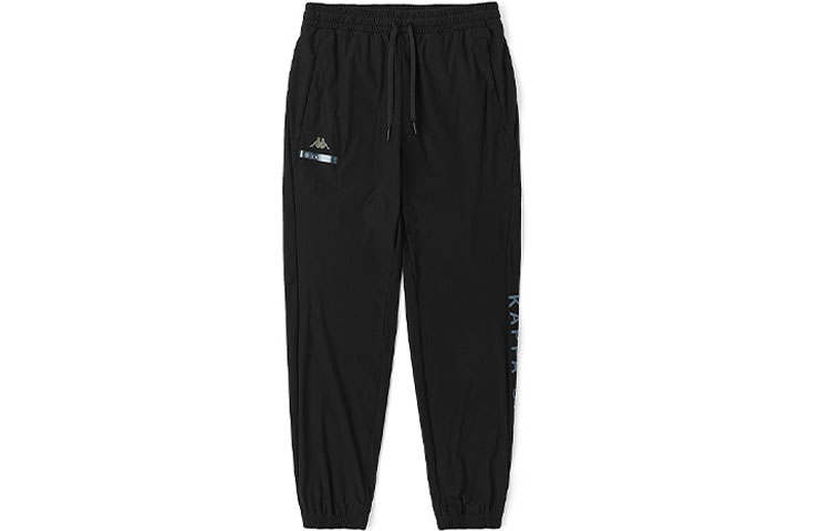 Kappa Kappa Knitted Sweatpants Men's Moderate Cuffed Pants