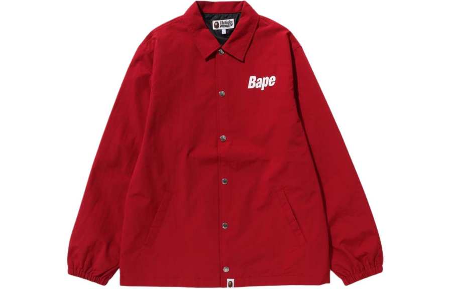 A BATHING APE Bape Logo Coach Jacket