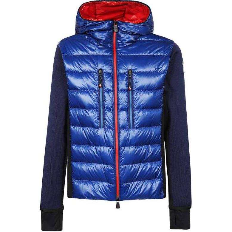 Moncler Moncler CARDIGAN Down Jacket Men's Blue