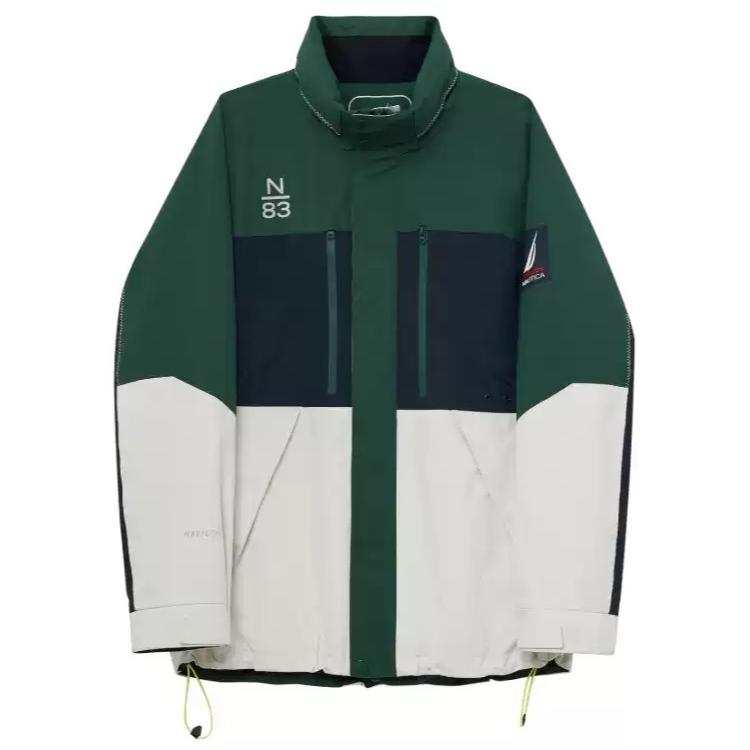 NAUTICA Jackets & Coats Men's Stone Green
