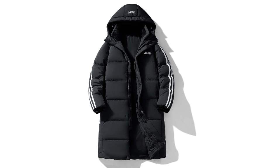 Jeep Jeep Down Jackets Unisex Hooded Thickened Down Coat