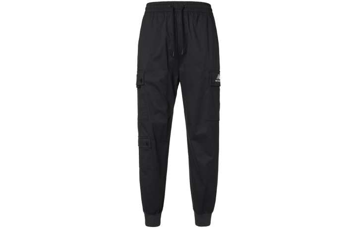 New Balance New Balance Knitted Sweatpants Men's Black Moderate Cuffed Pants