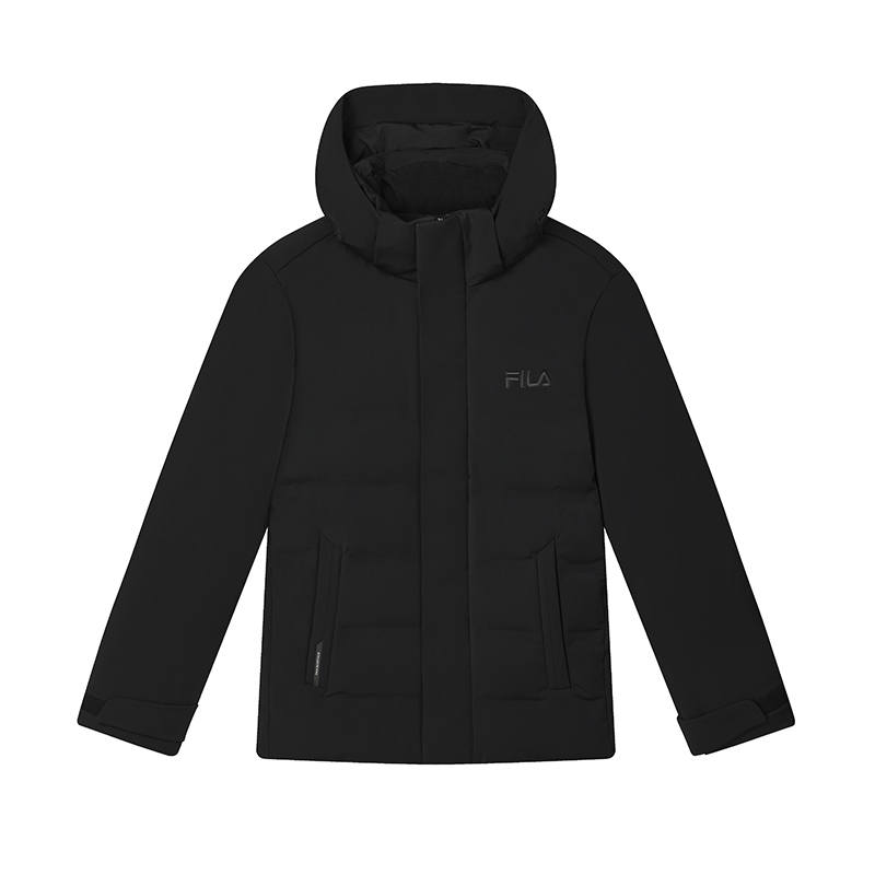 FILA Heritage Down Jacket Men's Jet Black