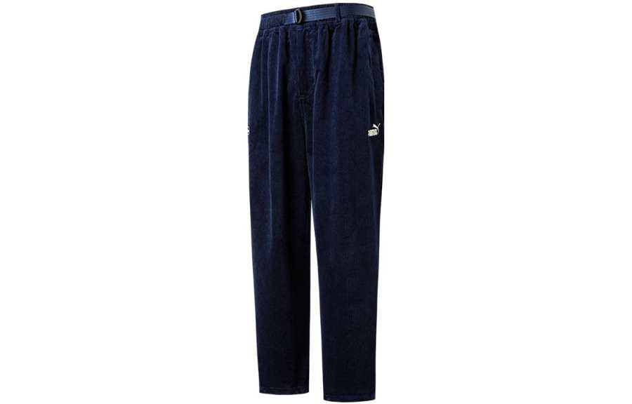 PUMA PUMA Women's Basic Collection Knitted Sweatpants Unisex Blue