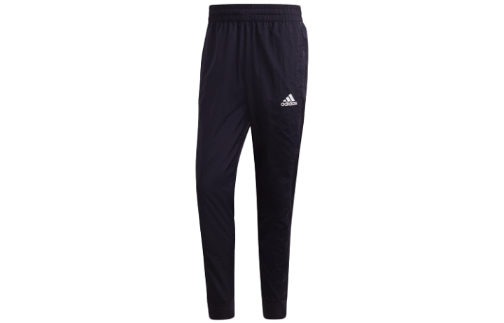 Adidas Adidas Knitted Sweatpants Men's Black Moderate Straight Fit Pants