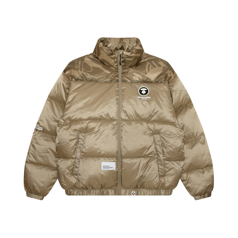 Aape Aape Moonface logo down jacket