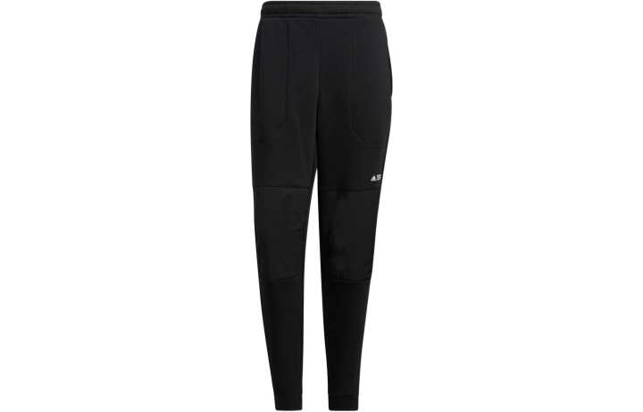 Adidas Adidas Knitted Sweatpants Men's Black Moderate Cuffed Pants