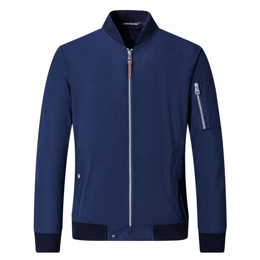 SEPTWOLVES SEPTWOLVES Jackets Men's Baseball Collar Moderate Other