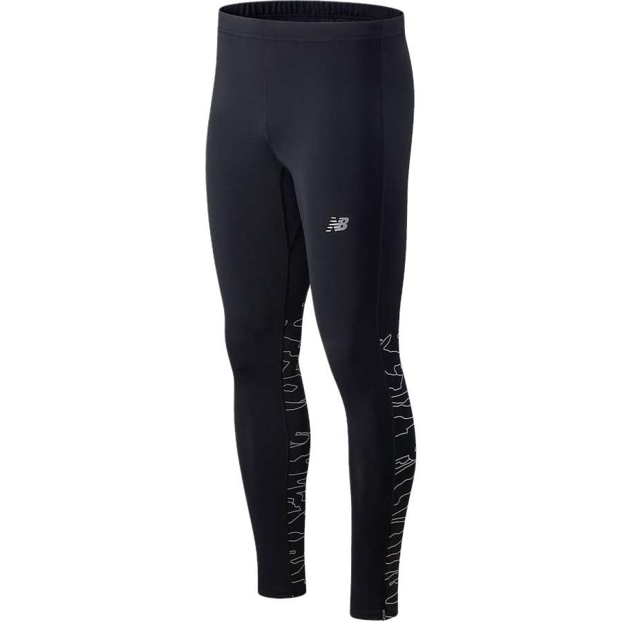 New Balance New Balance Knitted Sweatpants Men's Black Moderate Slim Fit Pants