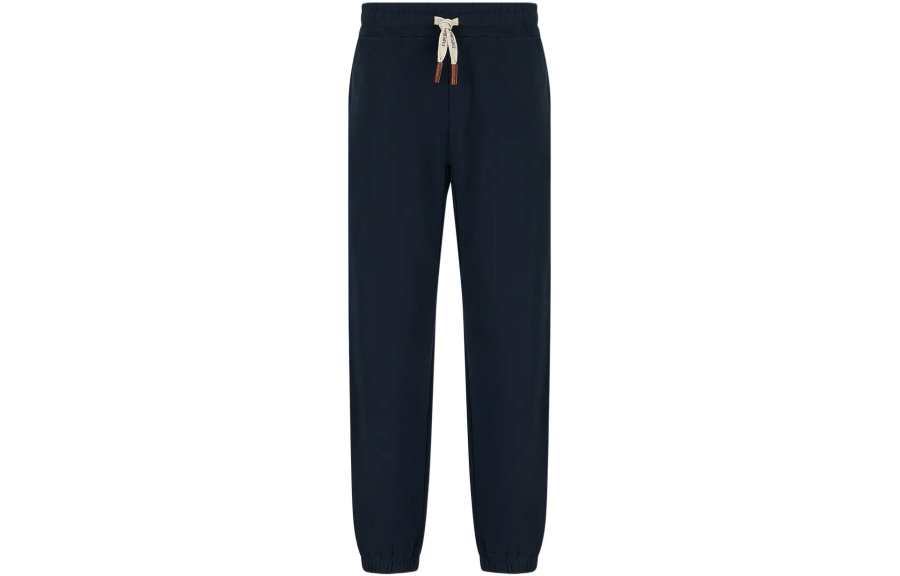 EMPORIO ARMANI 【Previous Season】logo-drawstring fastening trousers