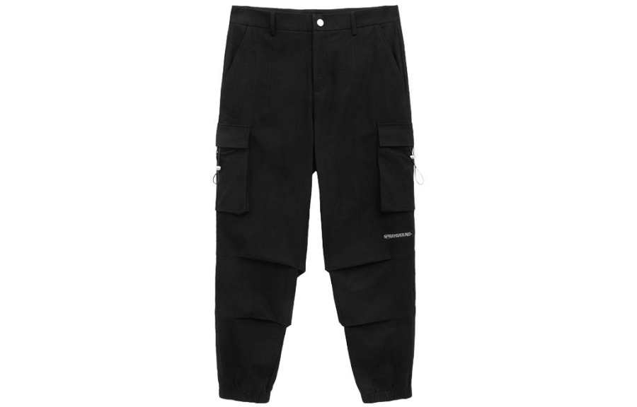 SPRAYGROUND SPRAYGROUND Cargo Pants Men's Black Moderate