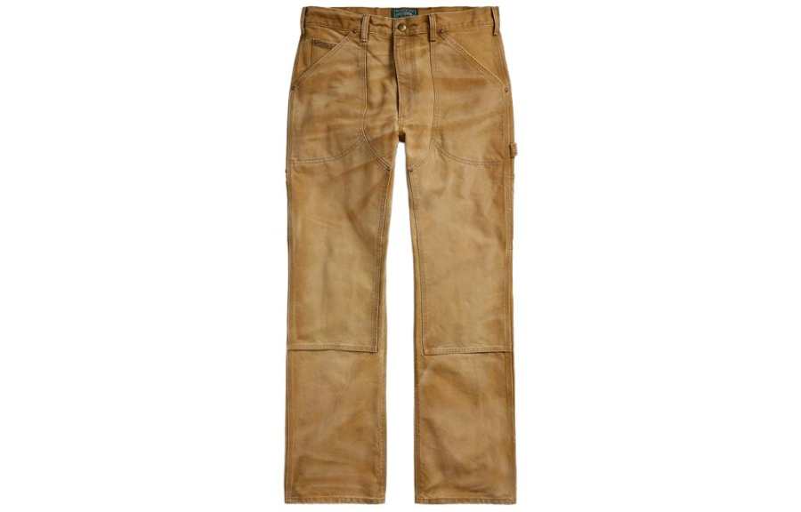 Polo Ralph Lauren panelled straight-leg trousers