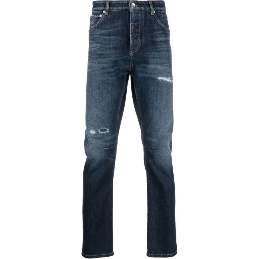 Brunello Cucinelli 【Previous Season】low-rise straight-leg jeans