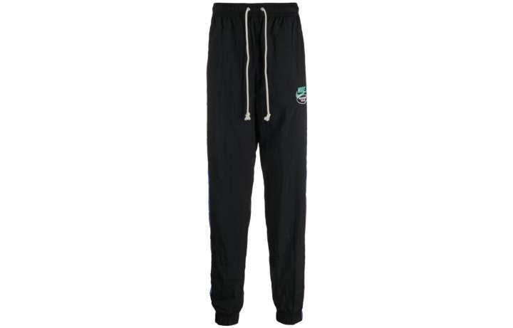 Nike Nike Knitted Sweatpants Men's Black Moderate Cuffed Pants