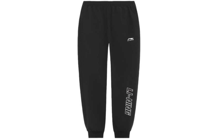 Li-Ning Li Ning Knitted Sweatpants Men's Black