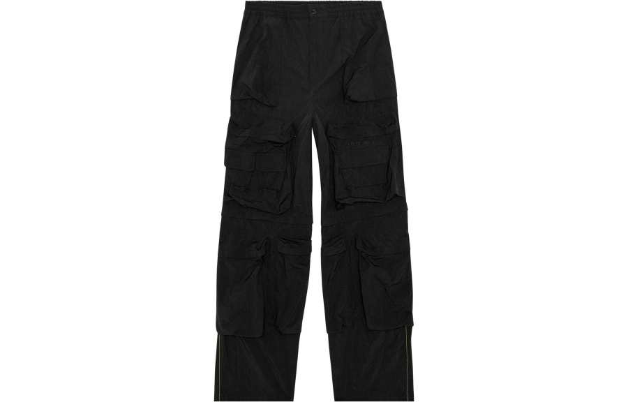 DIESEL DIESEL Wrinkled Cargo Pants