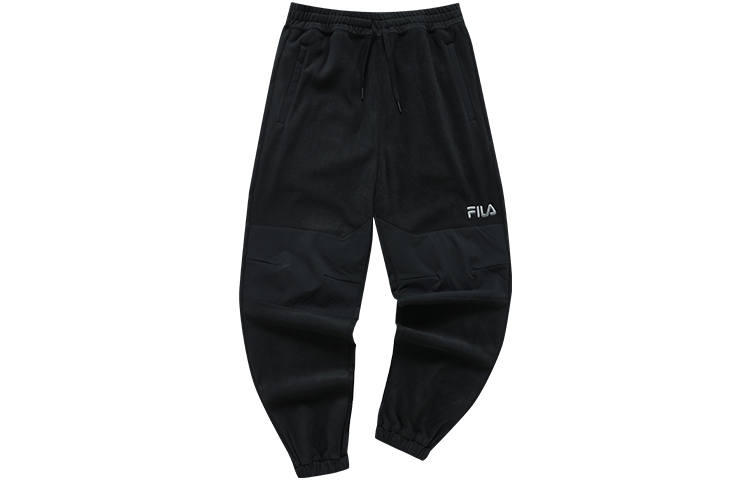 FILA FUSION STREET SPORT Knitted Sweatpants Men's Pitch Black