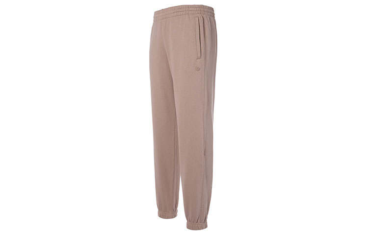 Adidas Originals Knitted Sweatpants Men's Brown Moderate Cuffed Pants