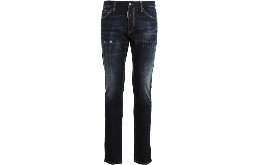 DSQUARED 2 DSQUARED 2 Jeans Men's Blue Moderate Slim Fit Pants