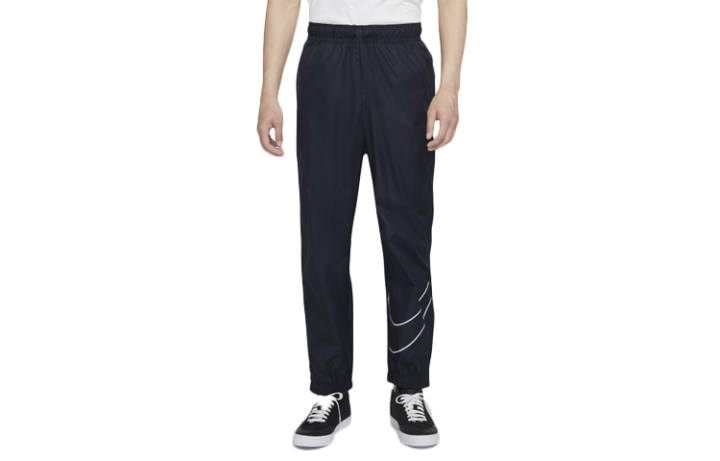 Nike Nike Casual Pants Men's Dark Blue Black Moderate Slim Fit Pants