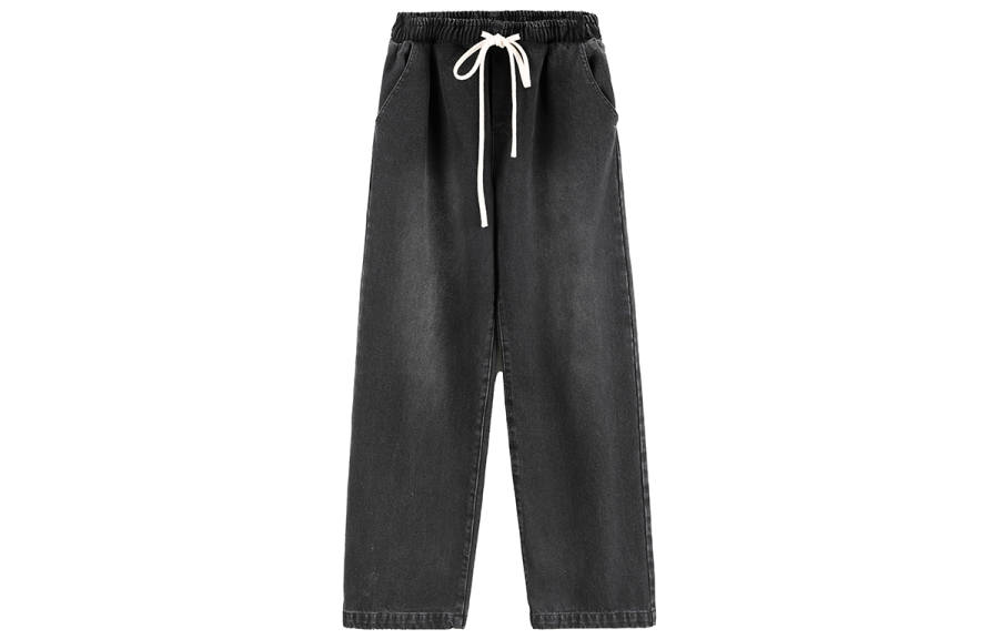 BEETLE TOWN Jeans Unisex Moderate Straight Fit Pants