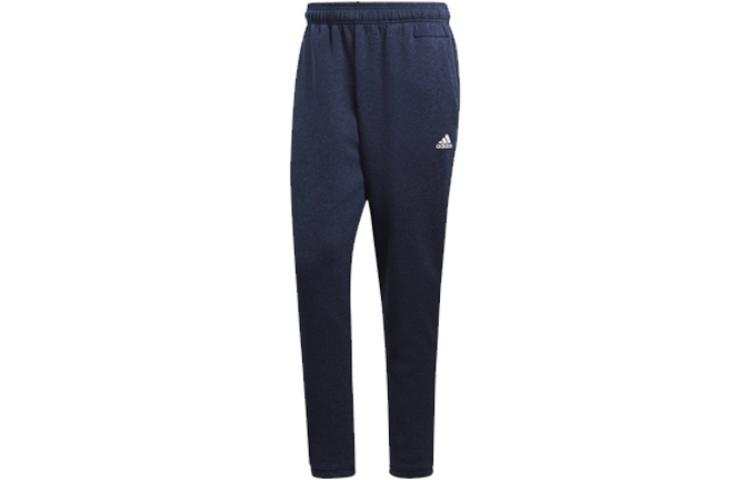 Adidas Adidas Knitted Sweatpants Men's Blue Moderate Slim Fit Pants