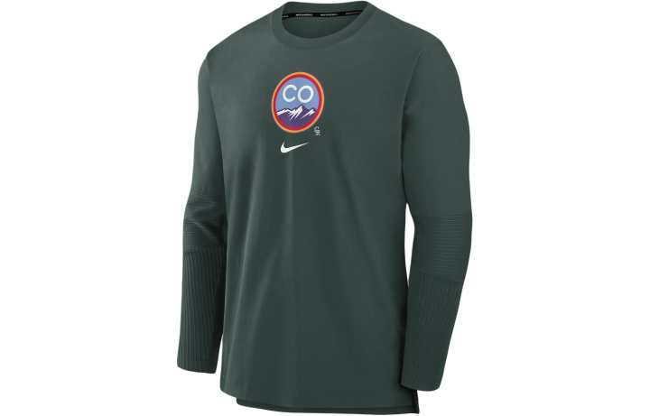 Nike Nike Colorado Rockies Authentic Collection City Connect Player Men's Nike Dri-FIT Mlb Pullover Jacket