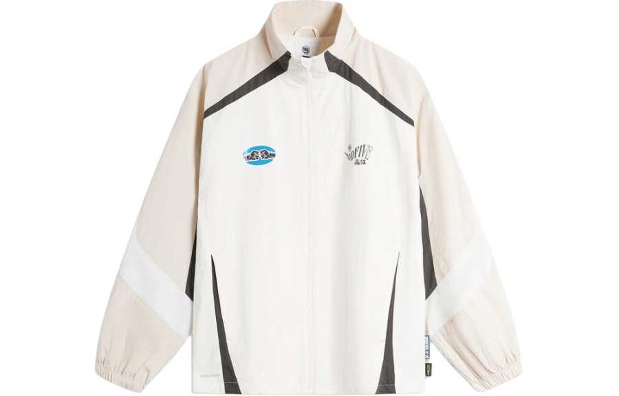Li-Ning Li Ning Basketball Collection Trench Coat Men's Ivory Gravel Gray