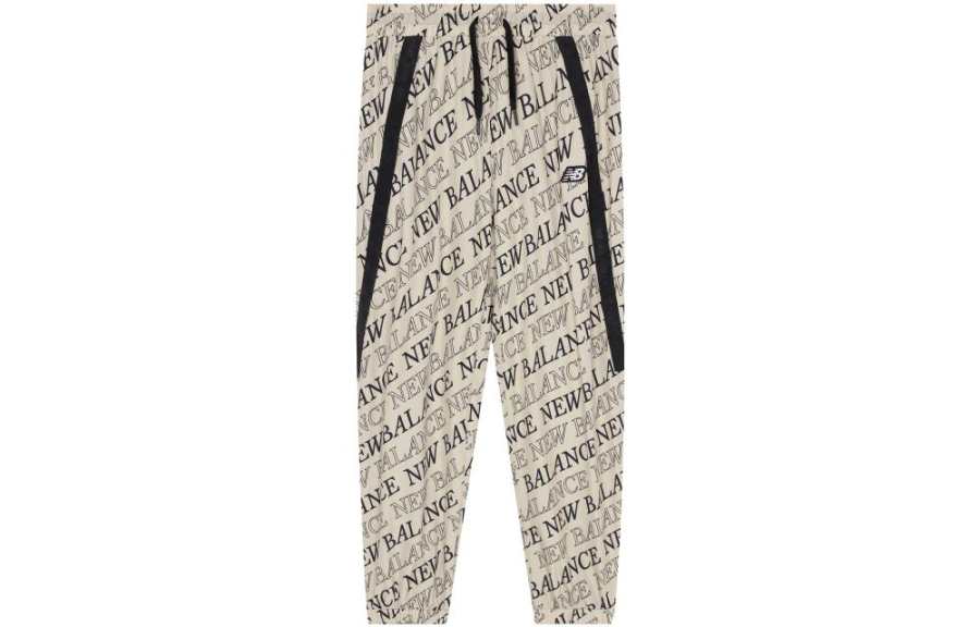 New Balance New Balance IU Knitted Sweatpants Unisex Light Umber Moderate Straight Fit Pants