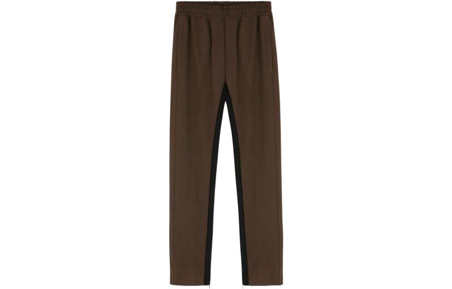 REPRESENT REPRESENT Knitted Sweatpants Men's Brown Moderate Straight Fit Pants