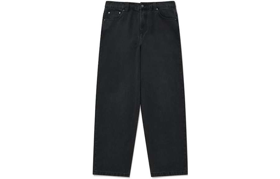 COVERNAT Jeans Unisex Gray Moderate Straight Fit Pants