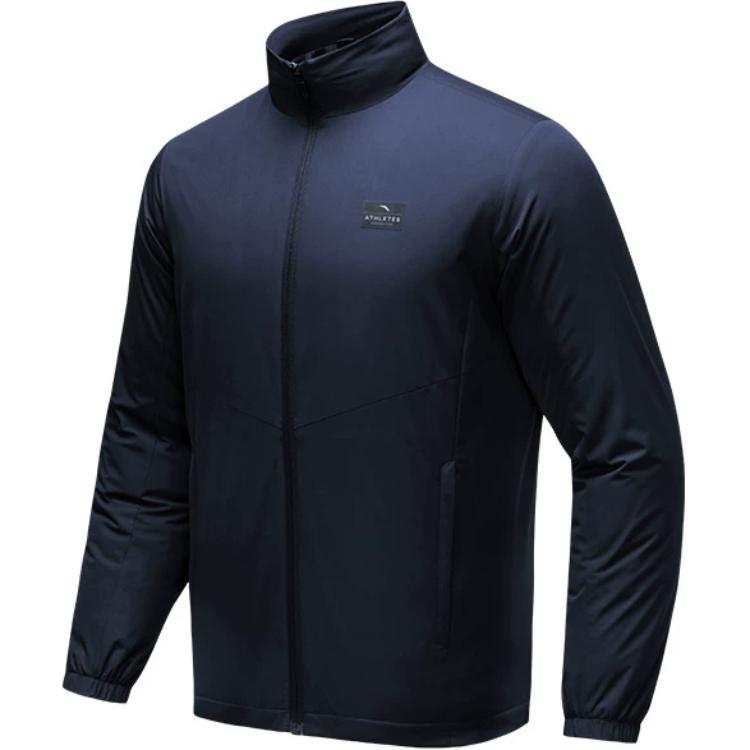 Anta Variety Training Collection Comfortable Casual Minimalist Style Stand Collar Fleece Lined Thermal Jackets & Coats