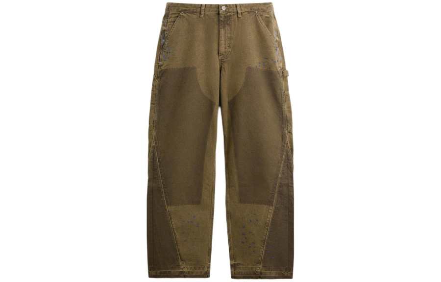 ZARA Jeans Men's Brown Moderate Straight Fit Pants