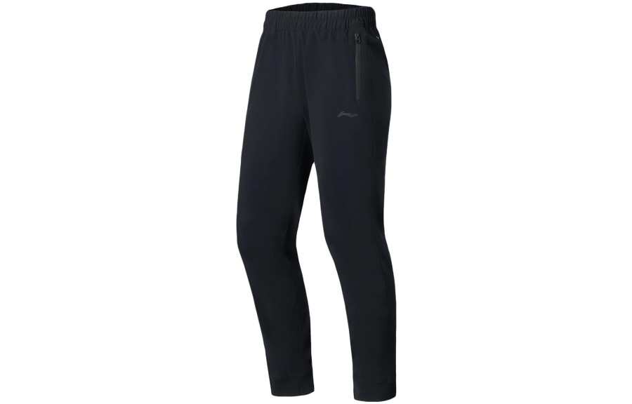 Li-Ning Li Ning Training Series Knitted Sweatpants Men's Black Moderate Tapered Pants