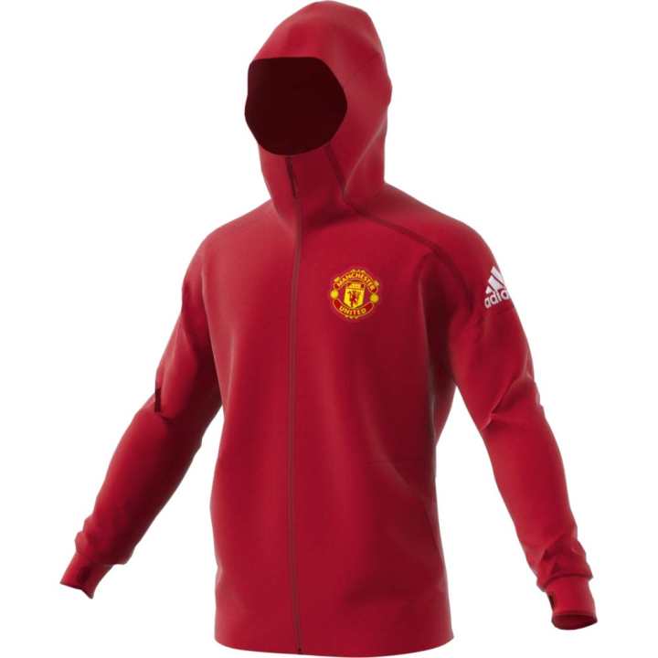 Adidas Adidas Jackets Men's Red Hooded Moderate Other