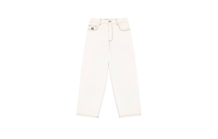 Vision Street Wear SS24 Jeans Unisex White