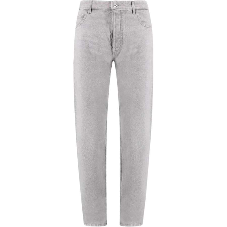 Bottega Veneta Washed Straight Leg Denim Trousers