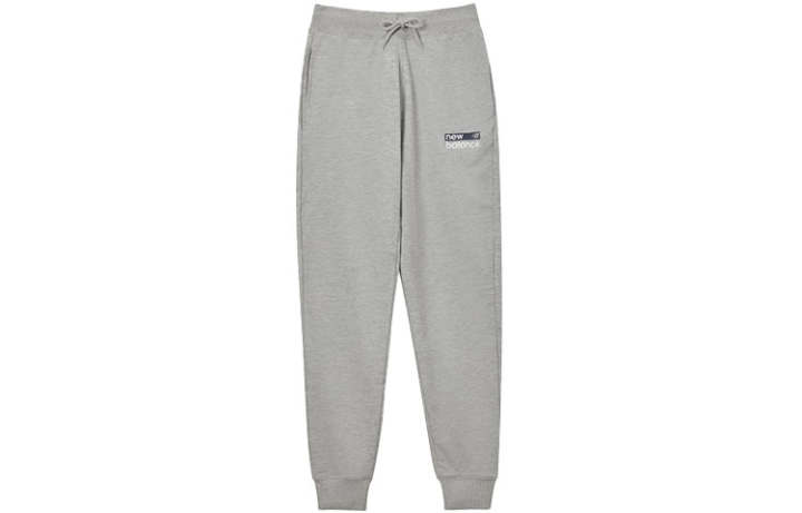 New Balance New Balance Knitted Sweatpants Men's Gray Moderate Cuffed Pants