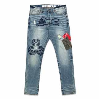 Ice Cream Jeans Unisex Sky Blue Moderate