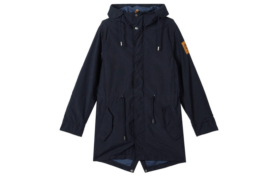 Timberland Parka Coats Men's Dark Sapphire Hooded Moderate
