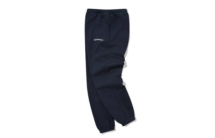 COVERNAT Knitted Sweatpants Unisex Navy Blue