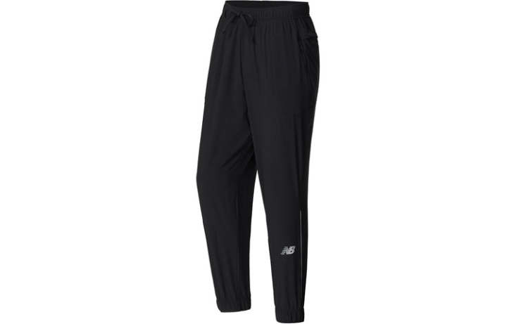 New Balance New Balance Knitted Sweatpants Men's Black Moderate Cuffed Pants