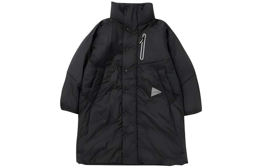 And Wander And Wander Puffer Jacket Unisex Black